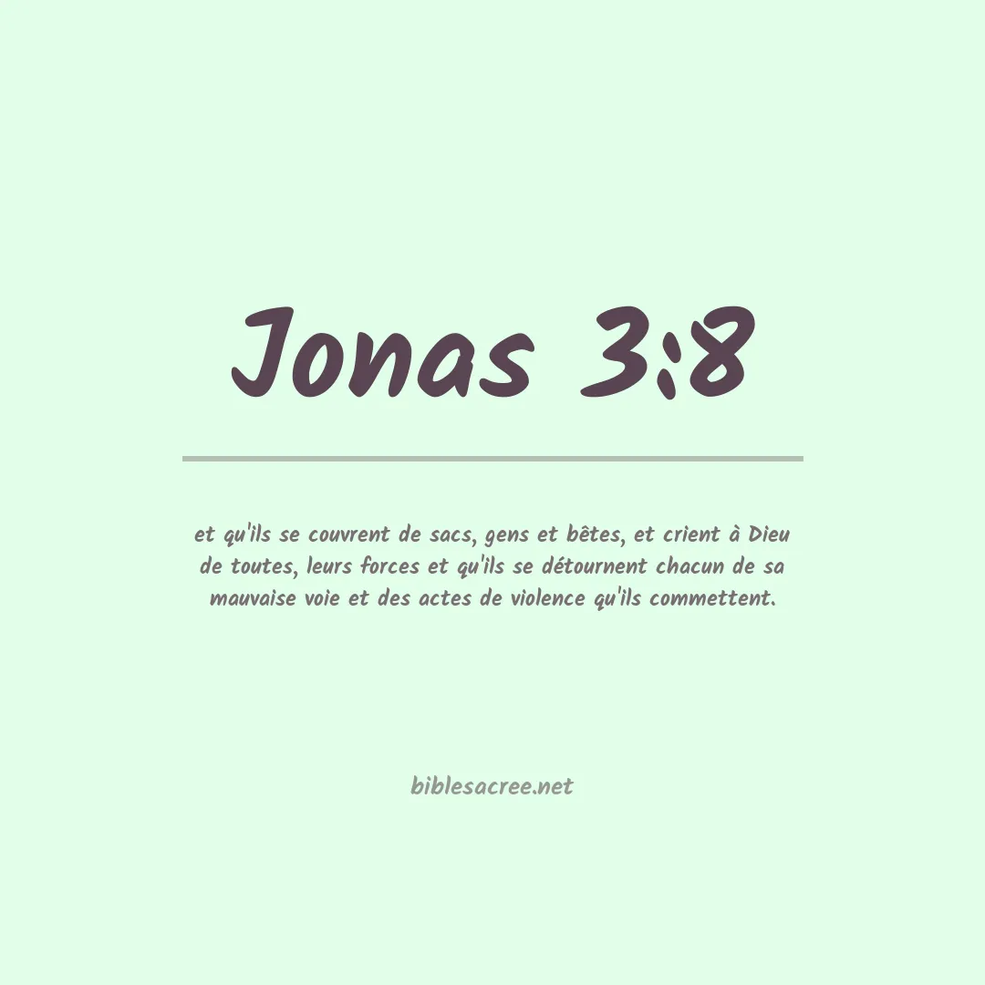 Jonas - 3:8