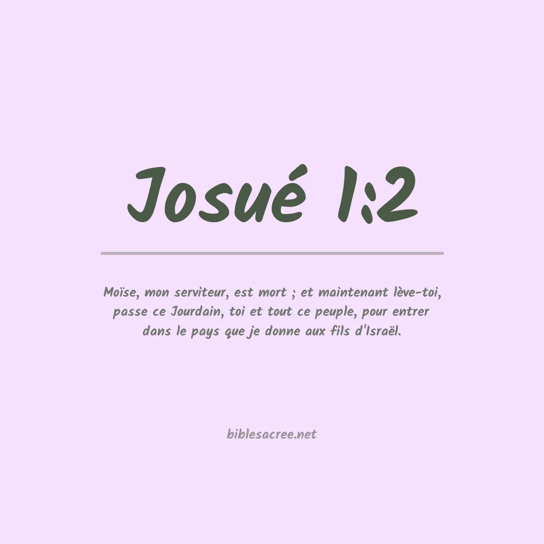 Josué - 1:2