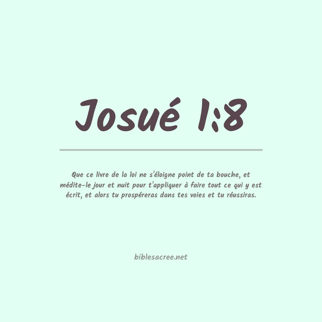 Josué - 1:8