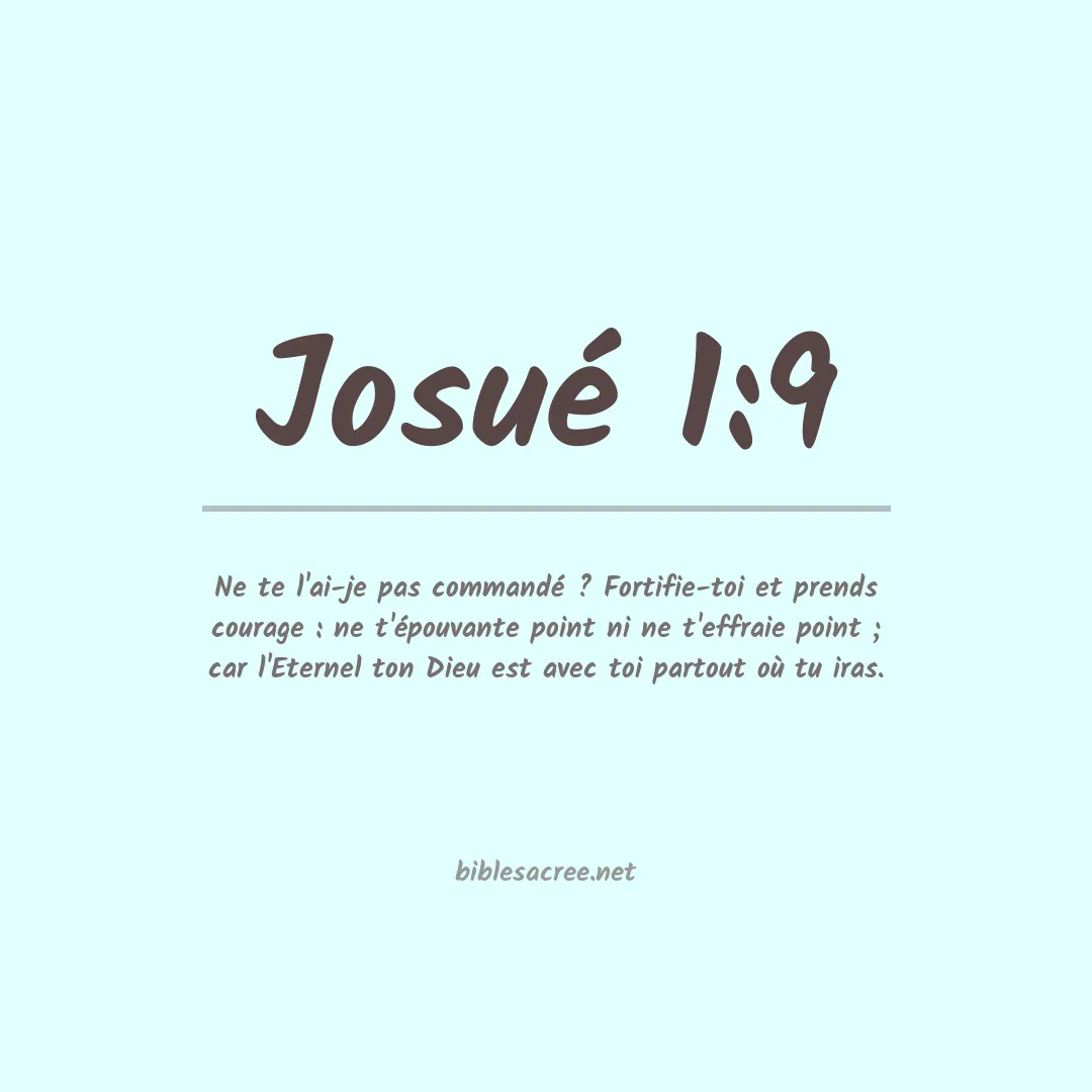 Josué - 1:9