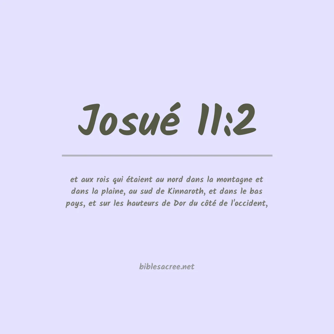 Josué - 11:2