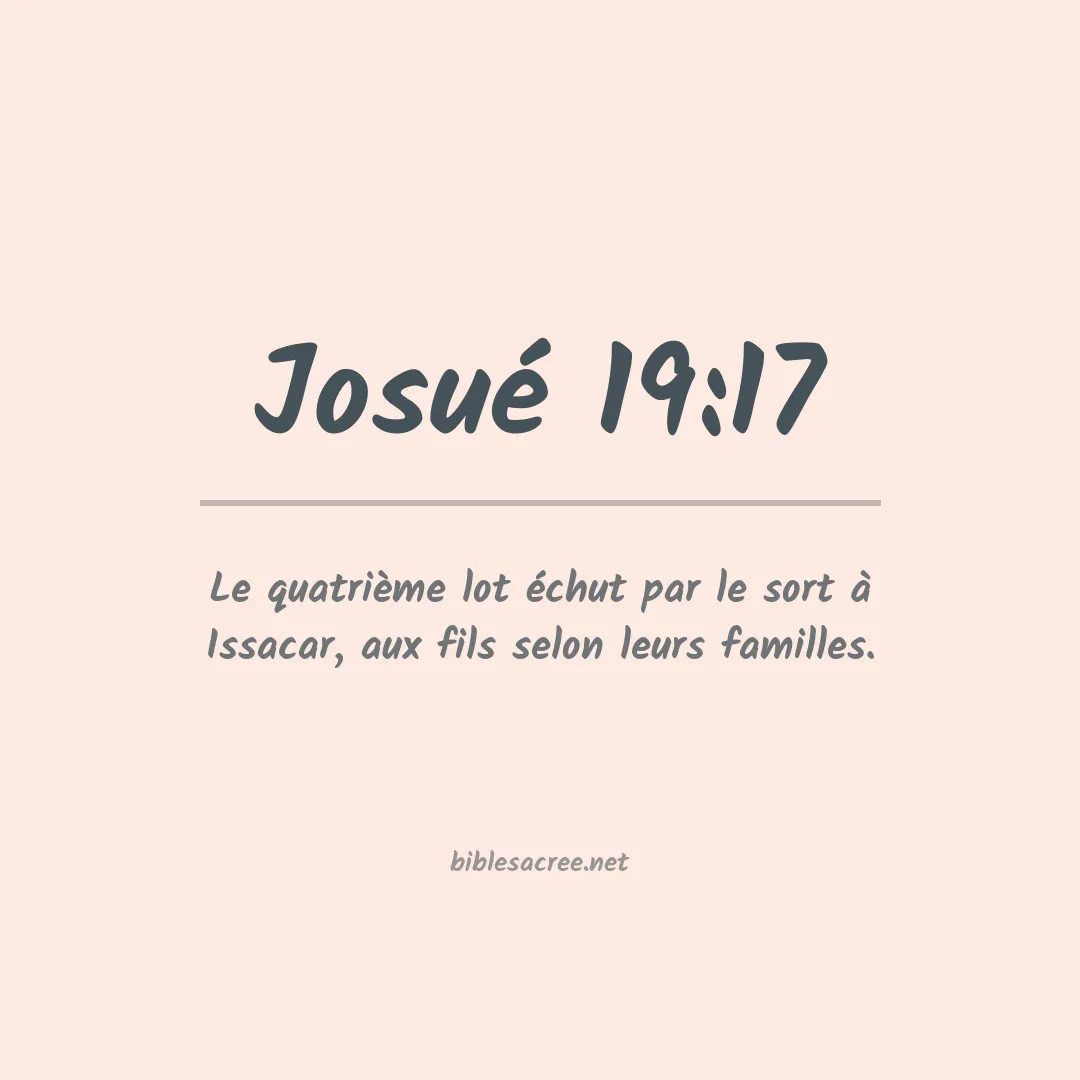 Josué - 19:17