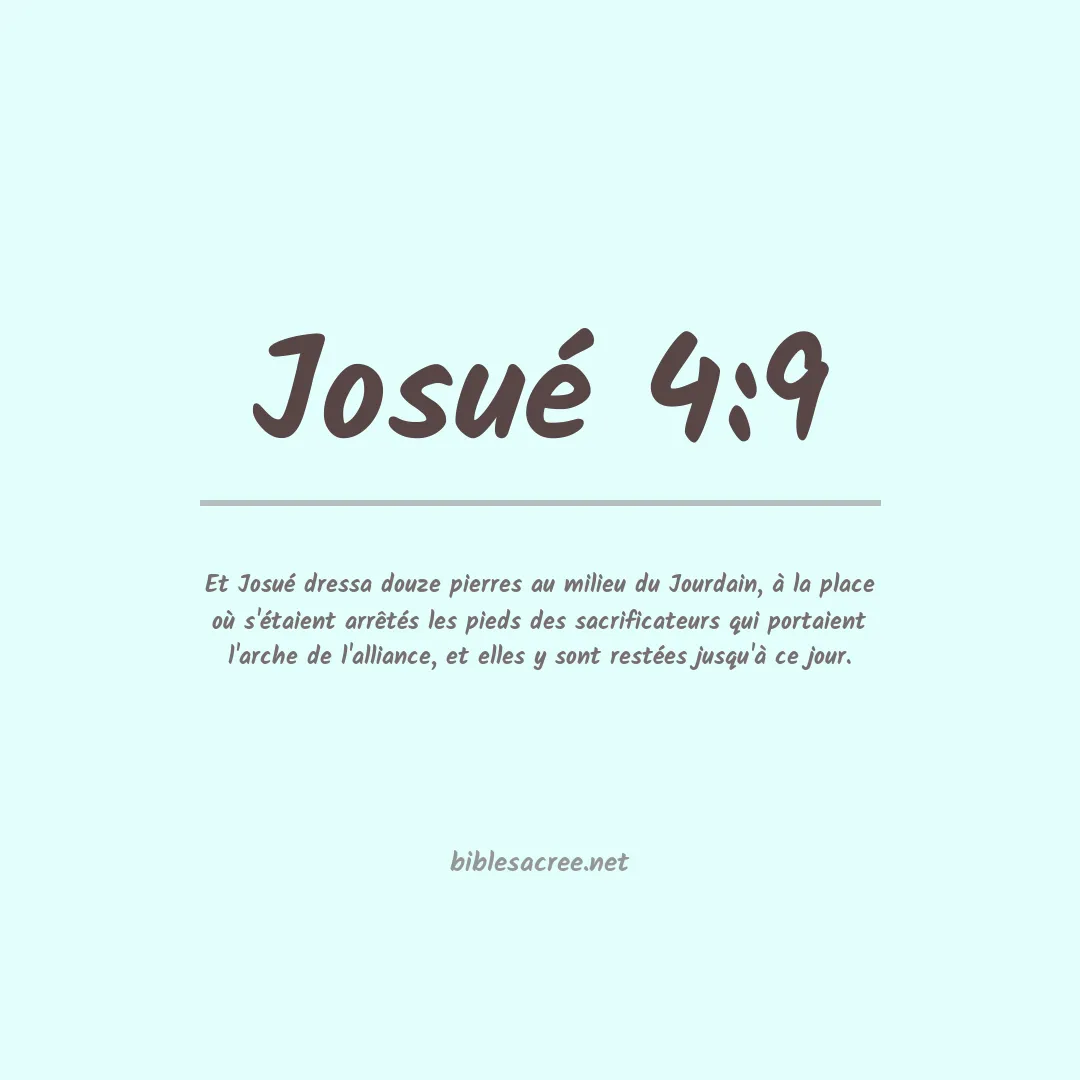 Josué - 4:9