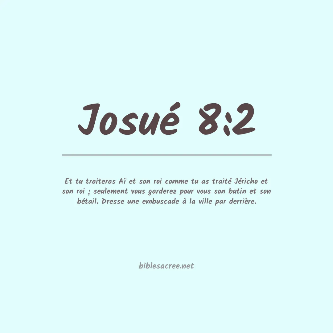 Josué - 8:2