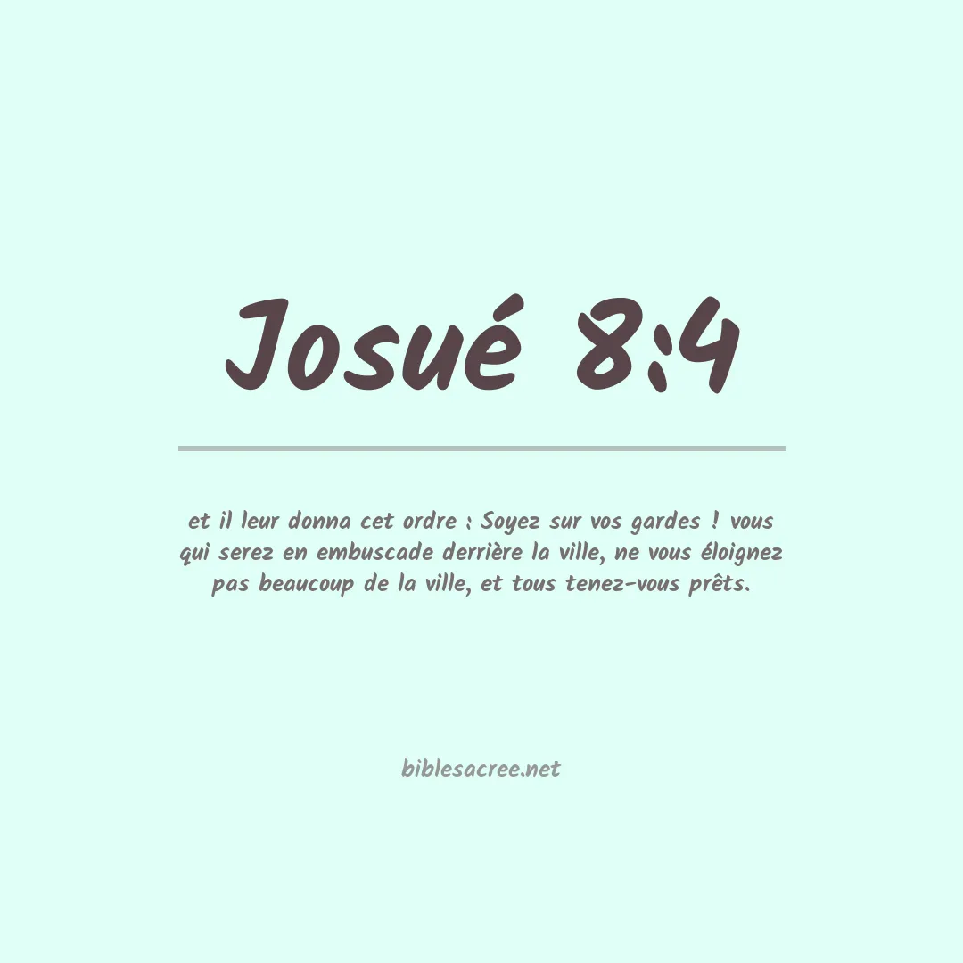 Josué - 8:4