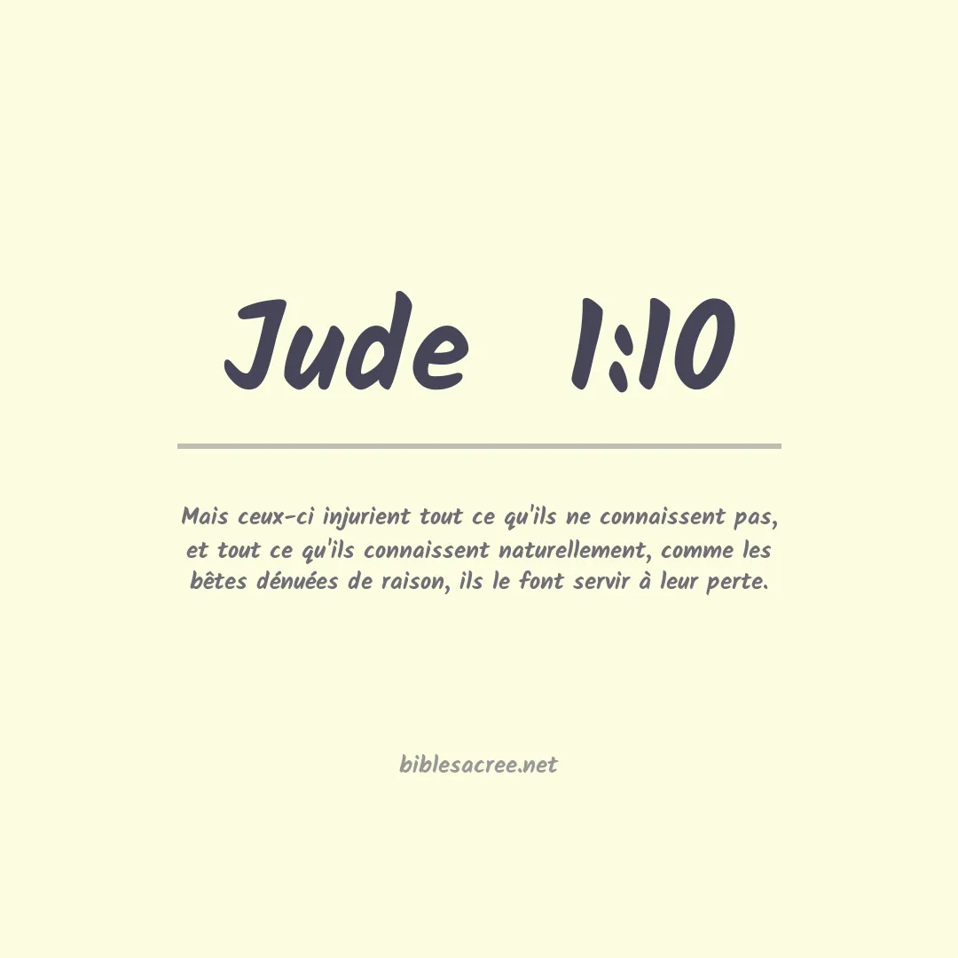 Jude  - 1:10