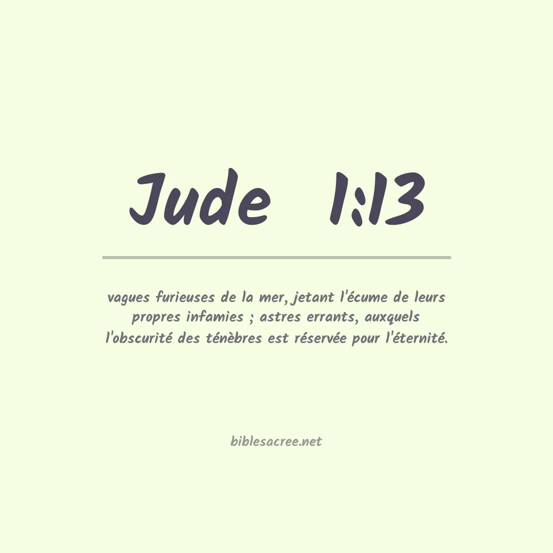 Jude  - 1:13