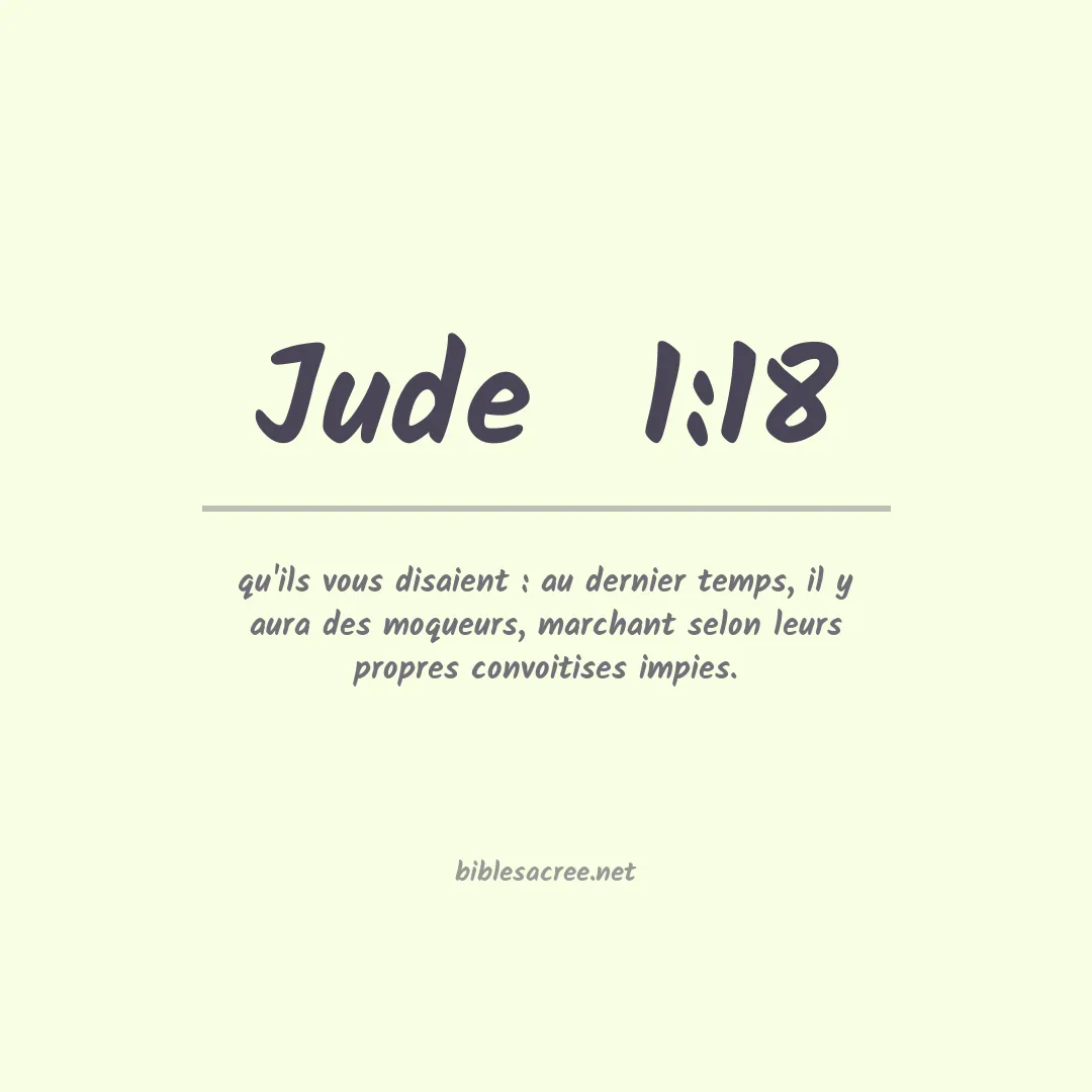 Jude  - 1:18