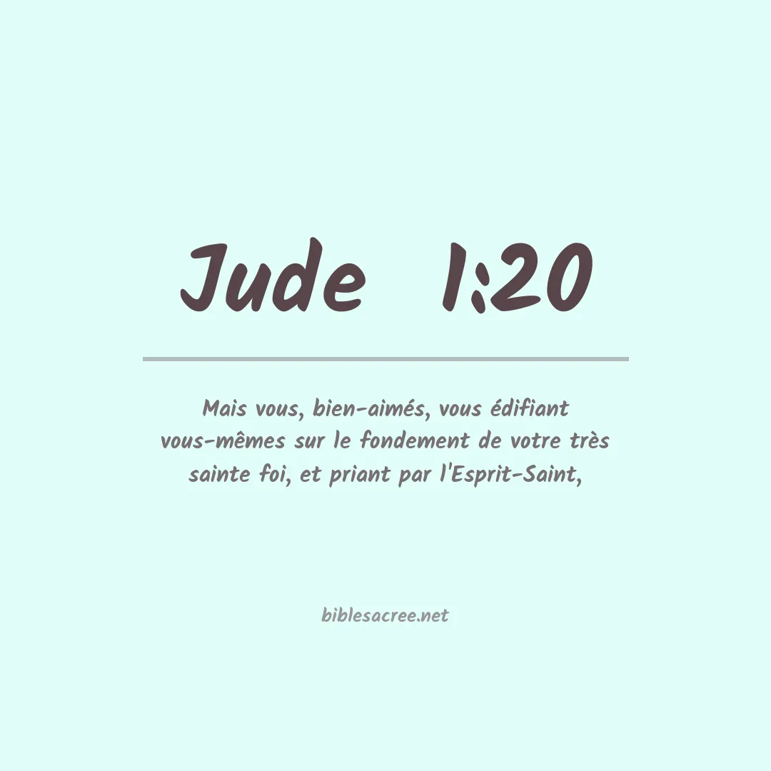 Jude  - 1:20
