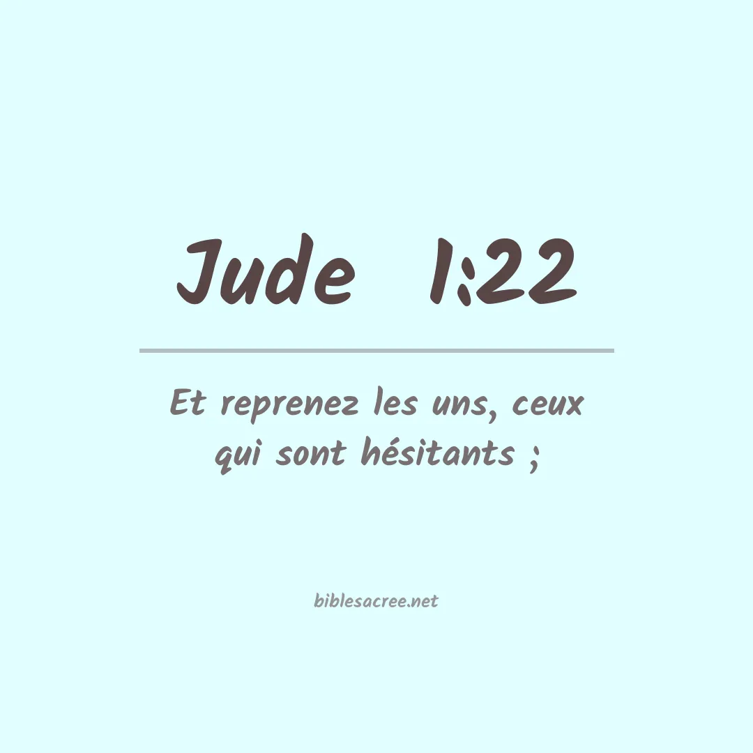 Jude  - 1:22
