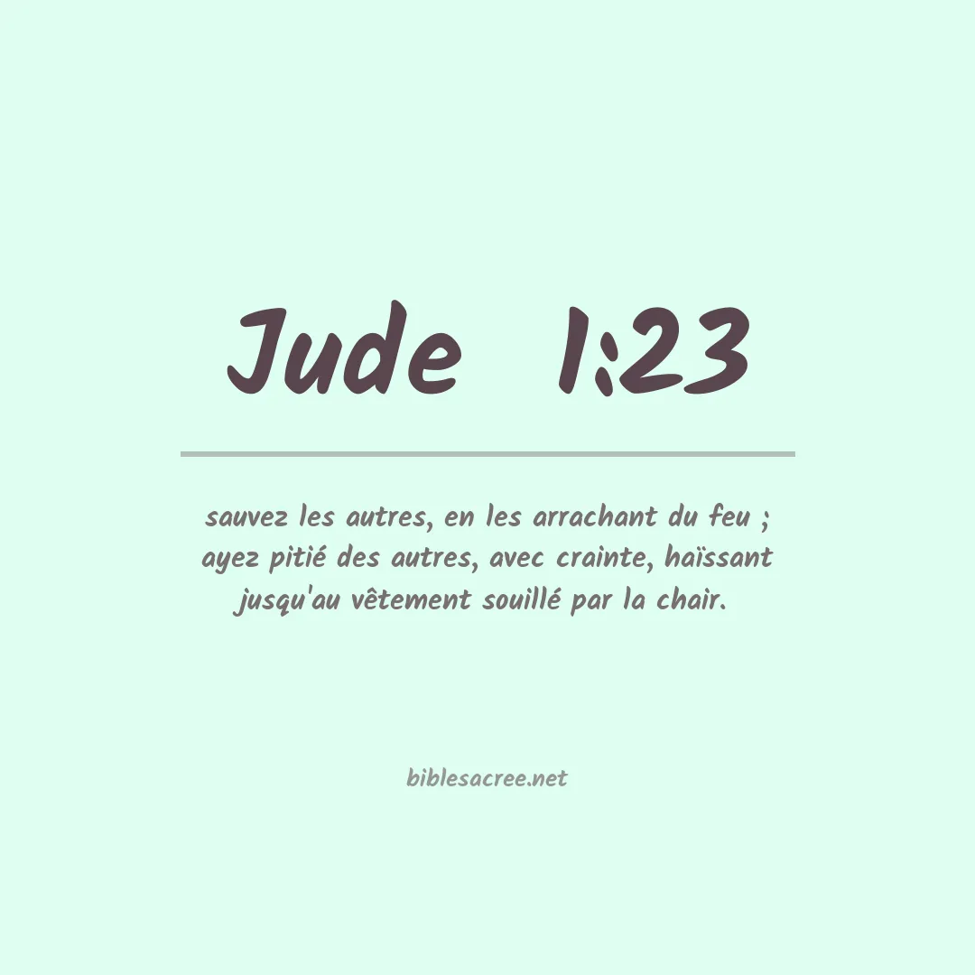 Jude  - 1:23