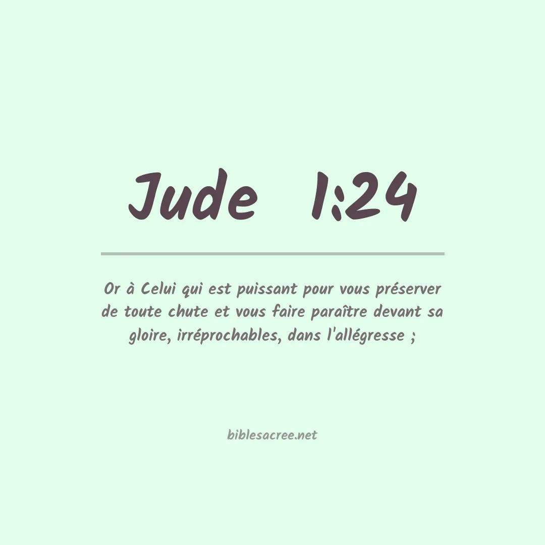 Jude  - 1:24