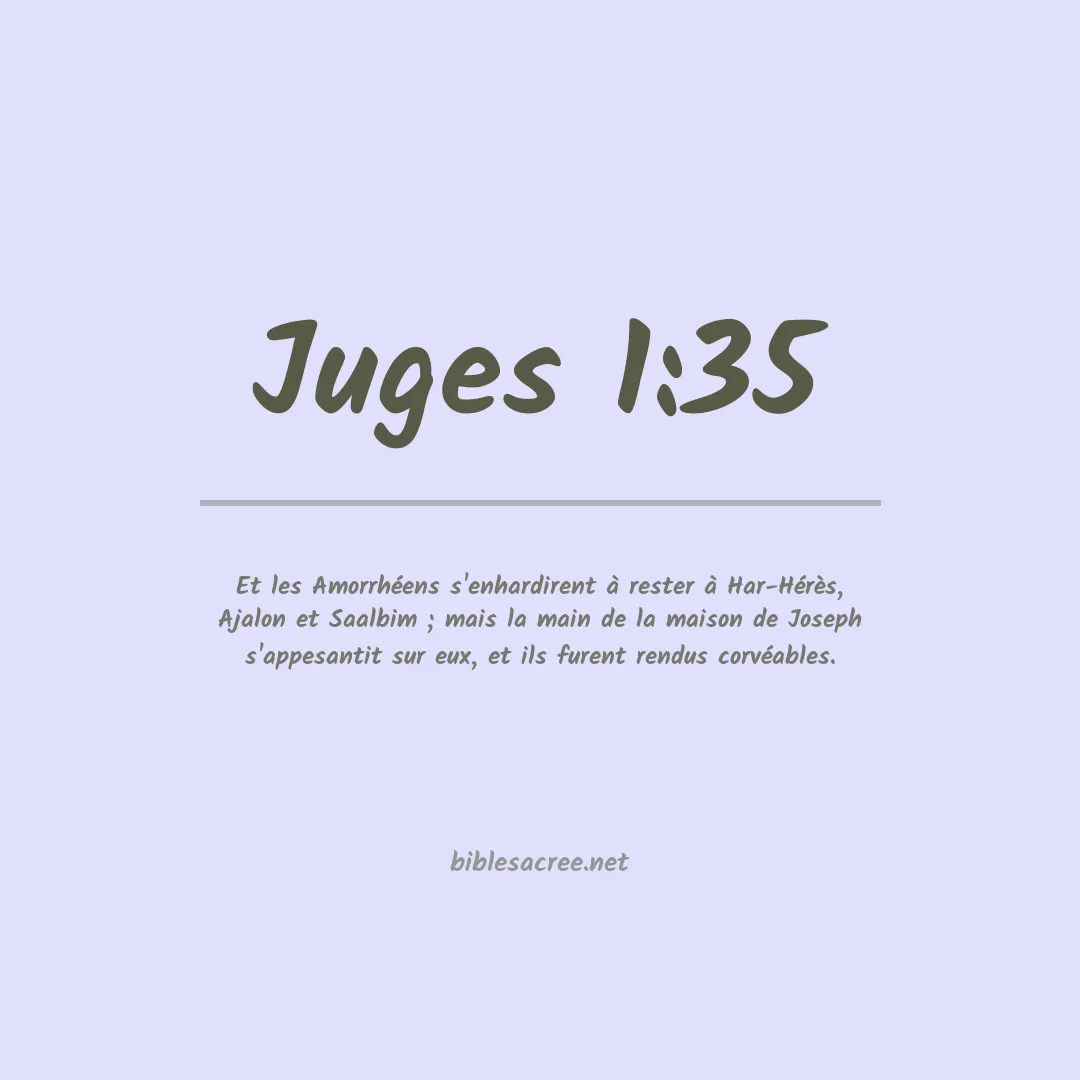 Juges - 1:35