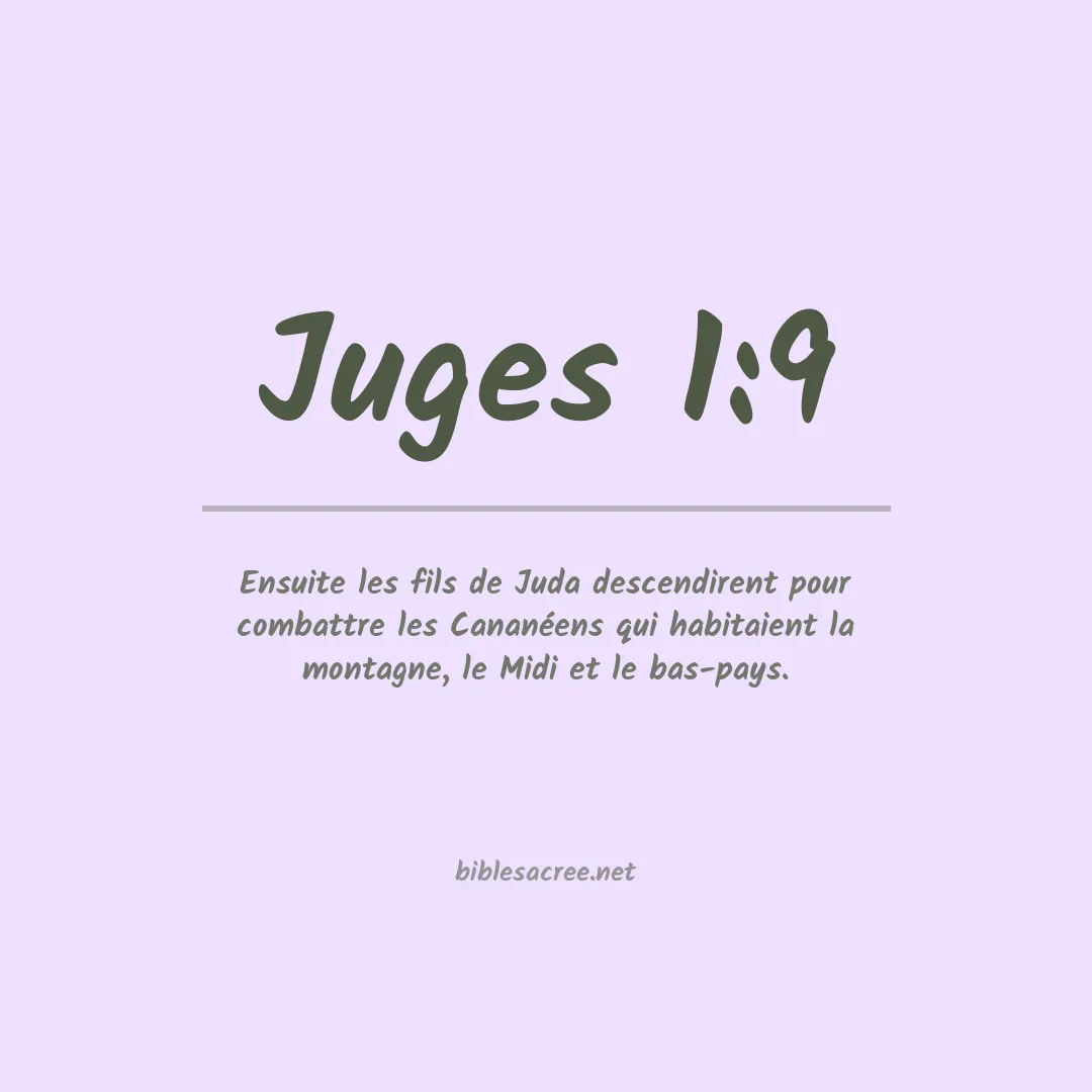 Juges - 1:9
