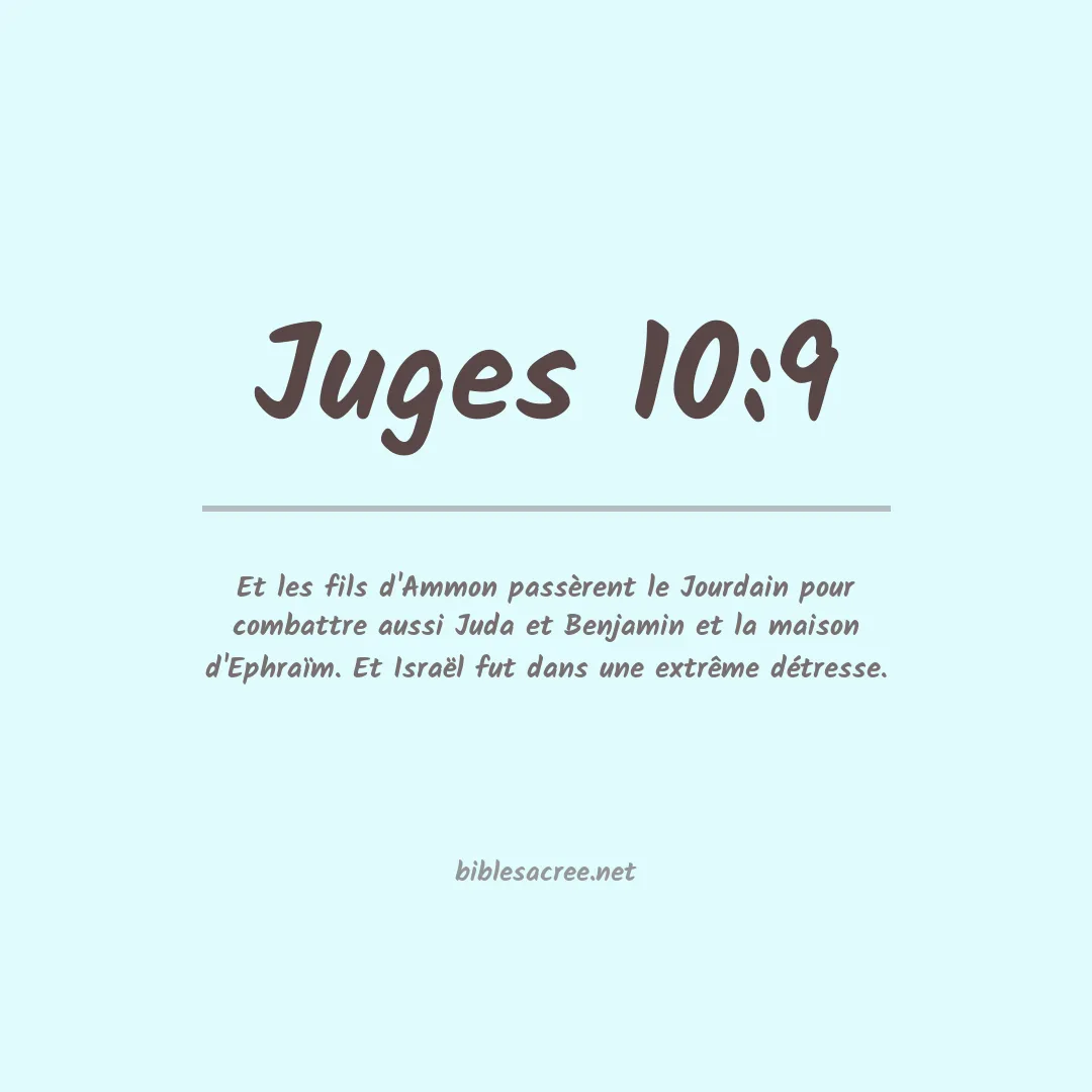 Juges - 10:9