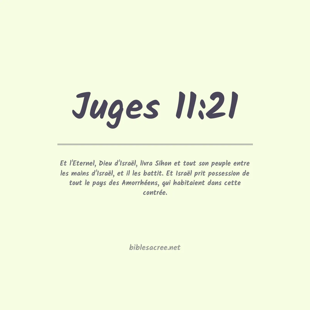 Juges - 11:21