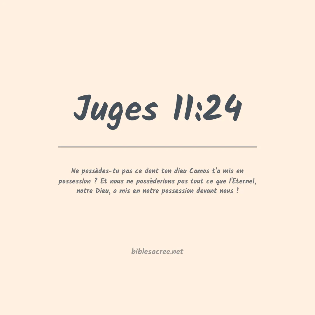 Juges - 11:24