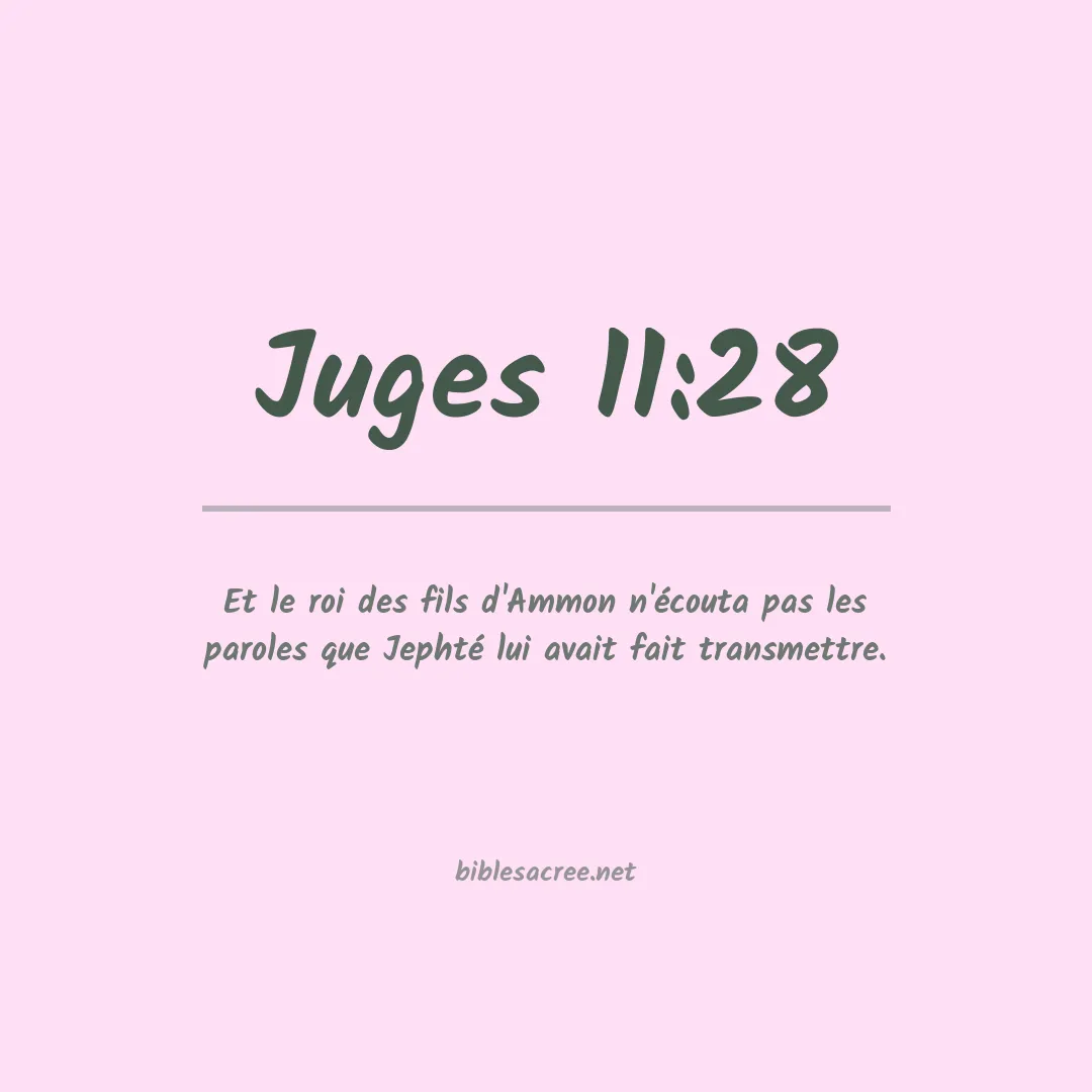 Juges - 11:28