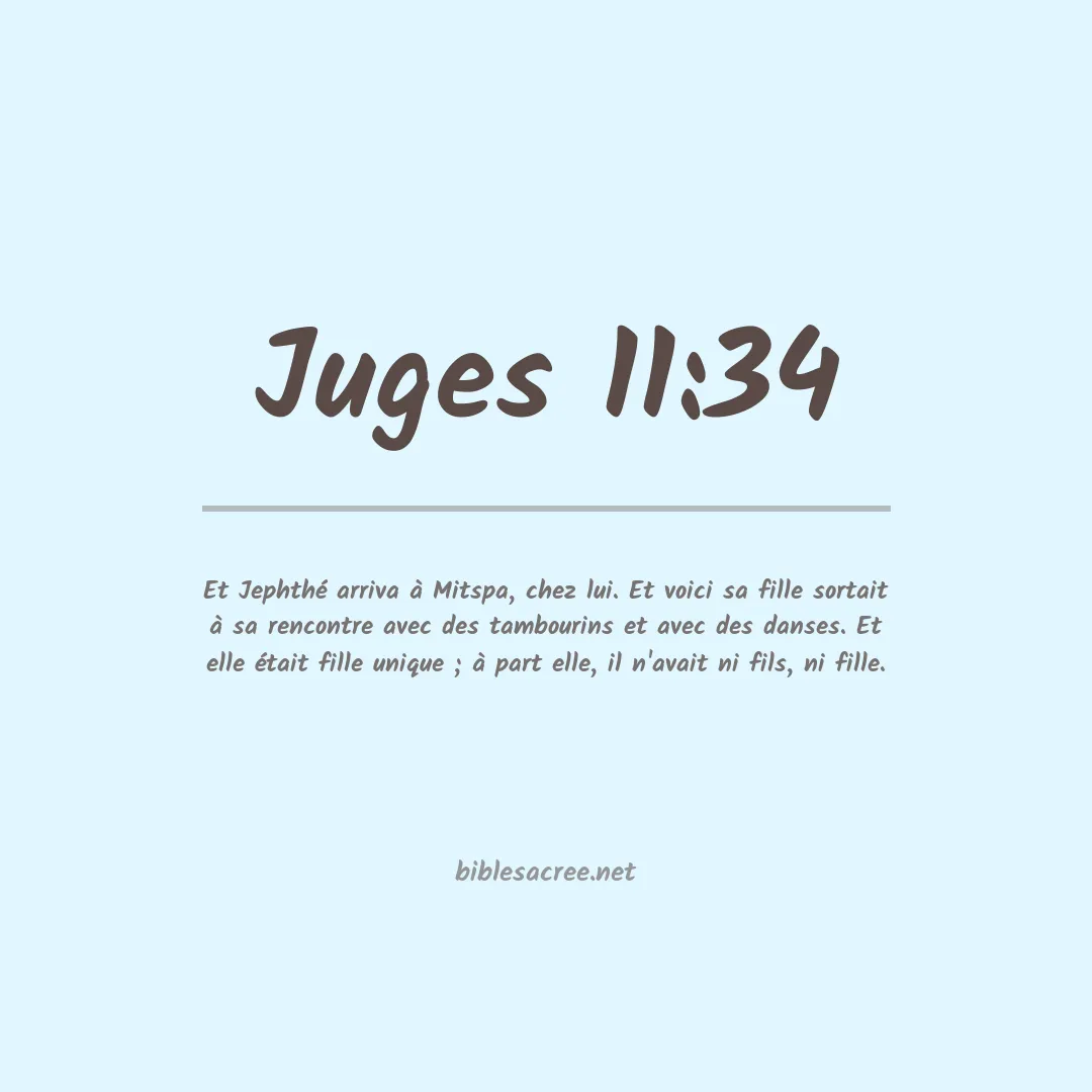 Juges - 11:34