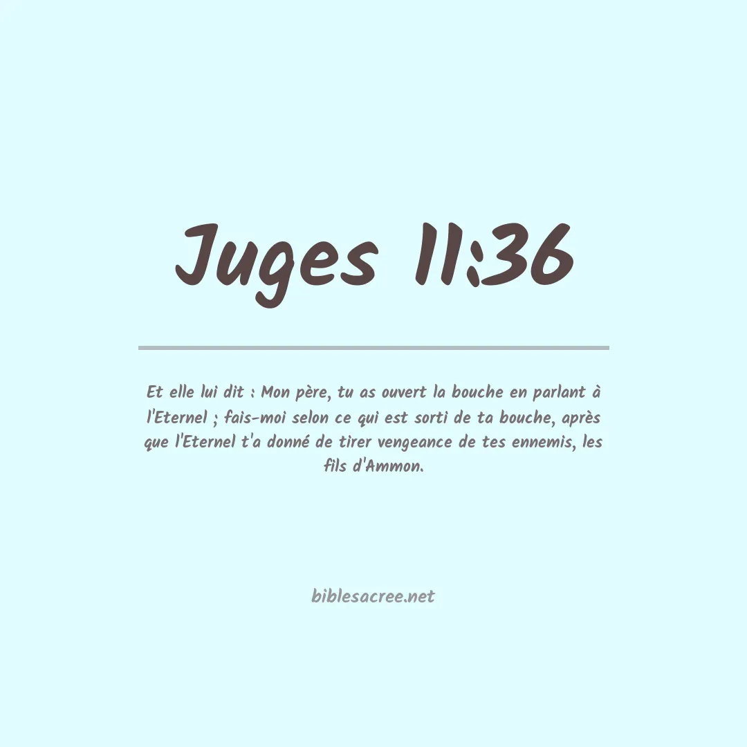 Juges - 11:36