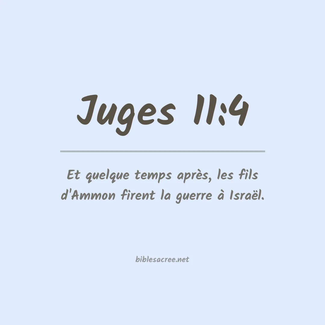 Juges - 11:4