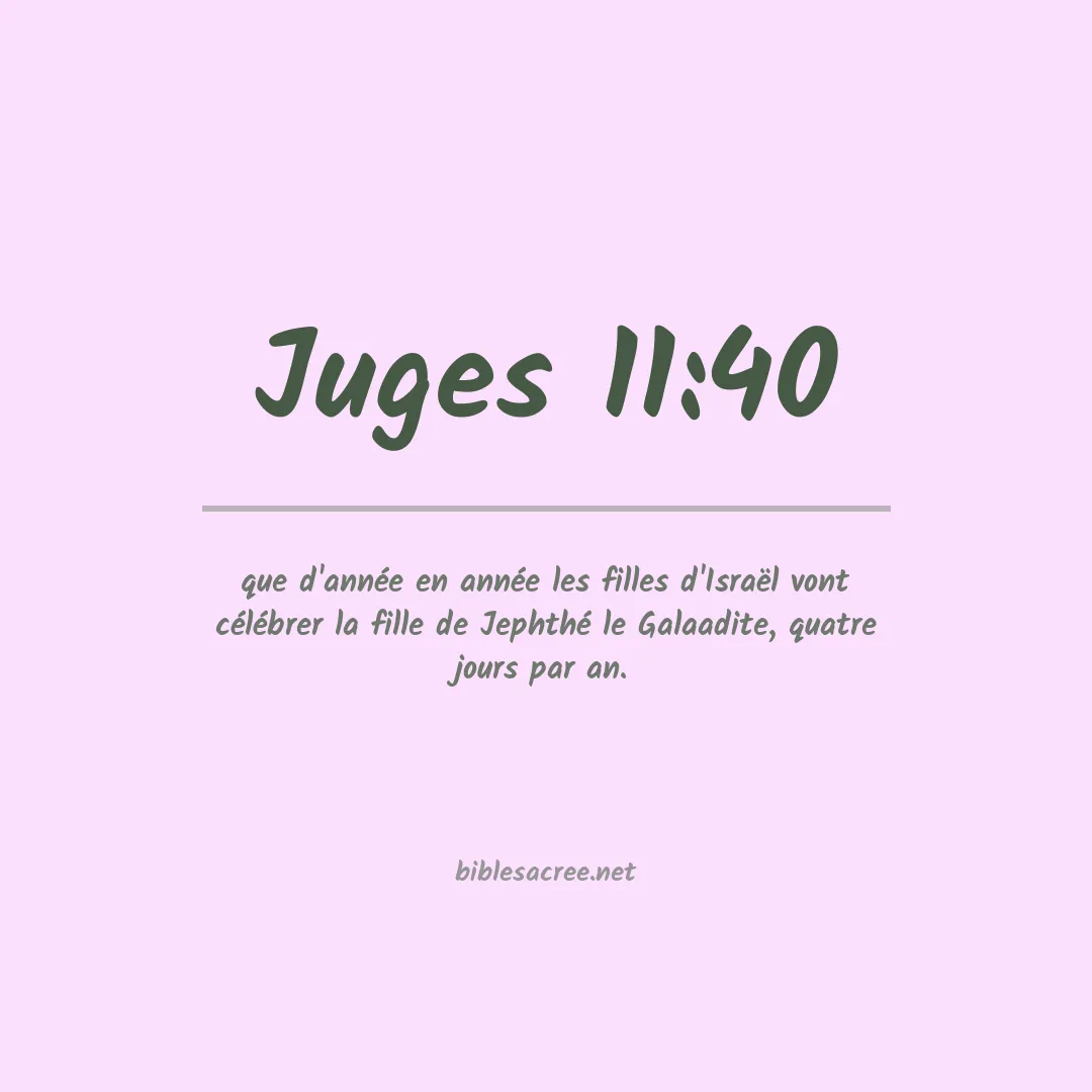 Juges - 11:40