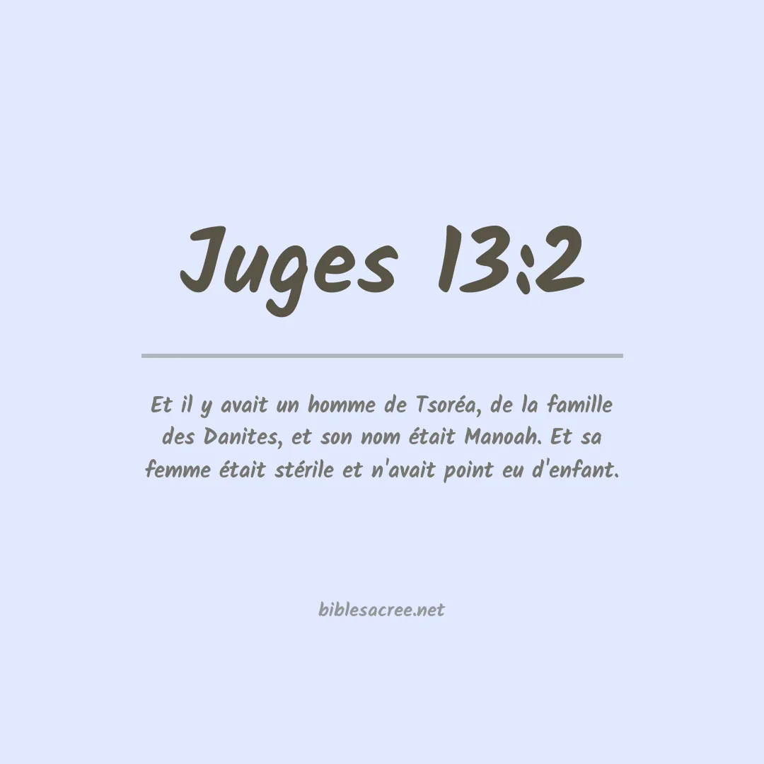 Juges - 13:2