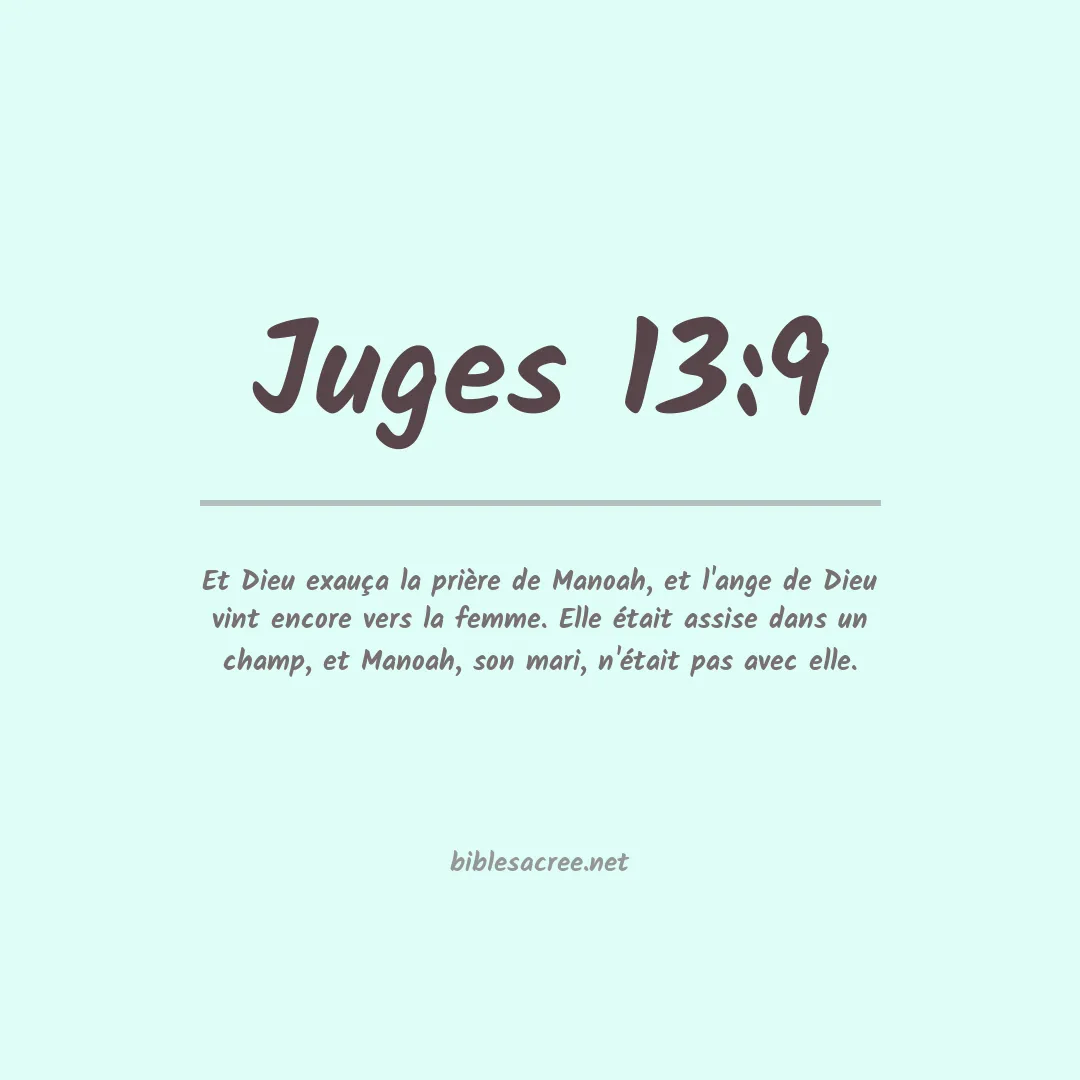 Juges - 13:9