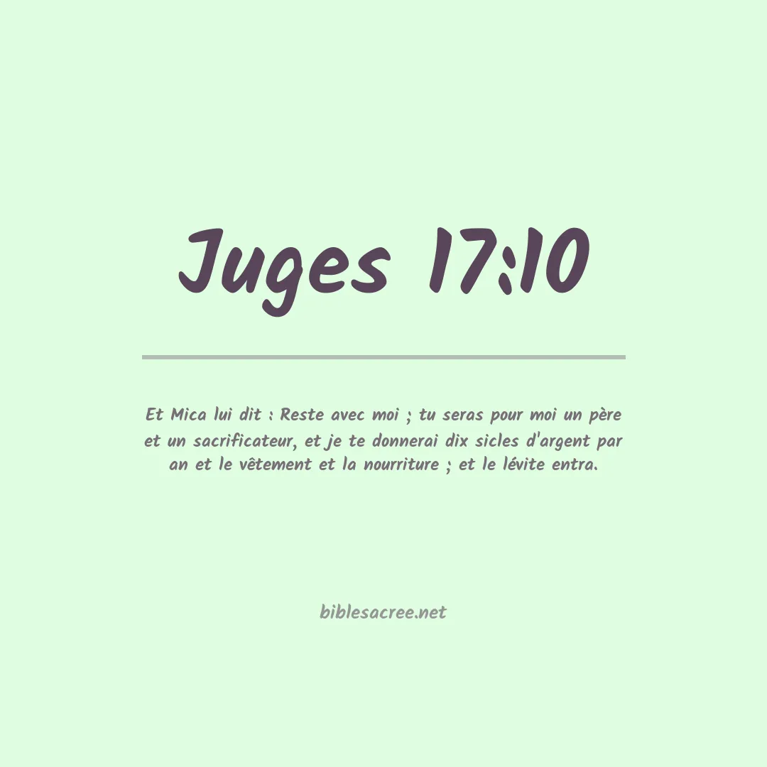 Juges - 17:10