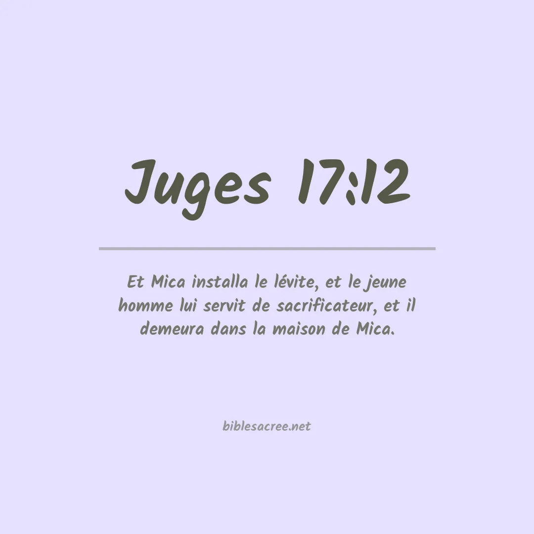 Juges - 17:12