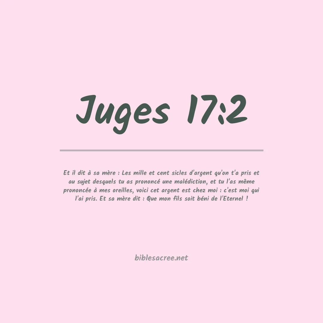 Juges - 17:2