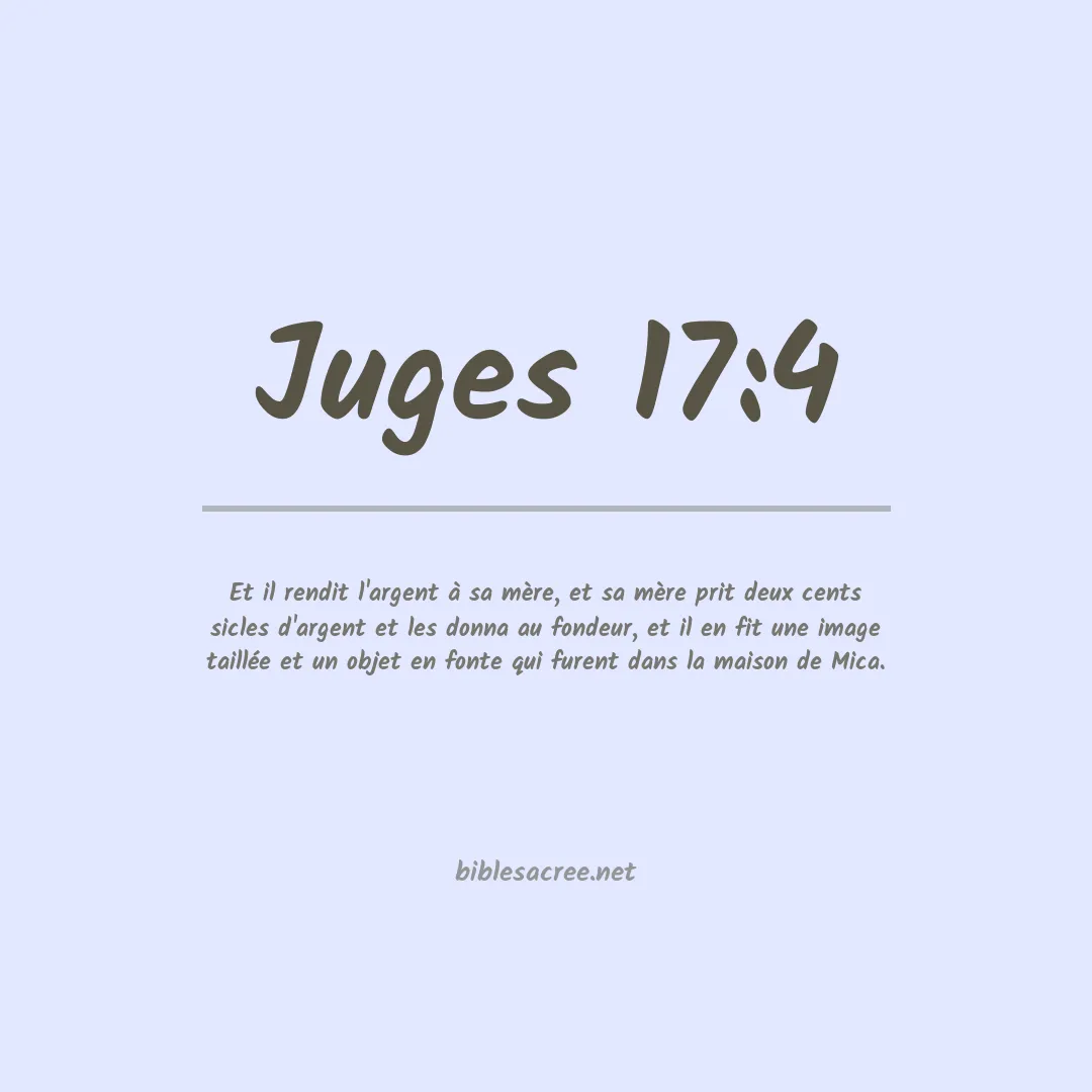 Juges - 17:4