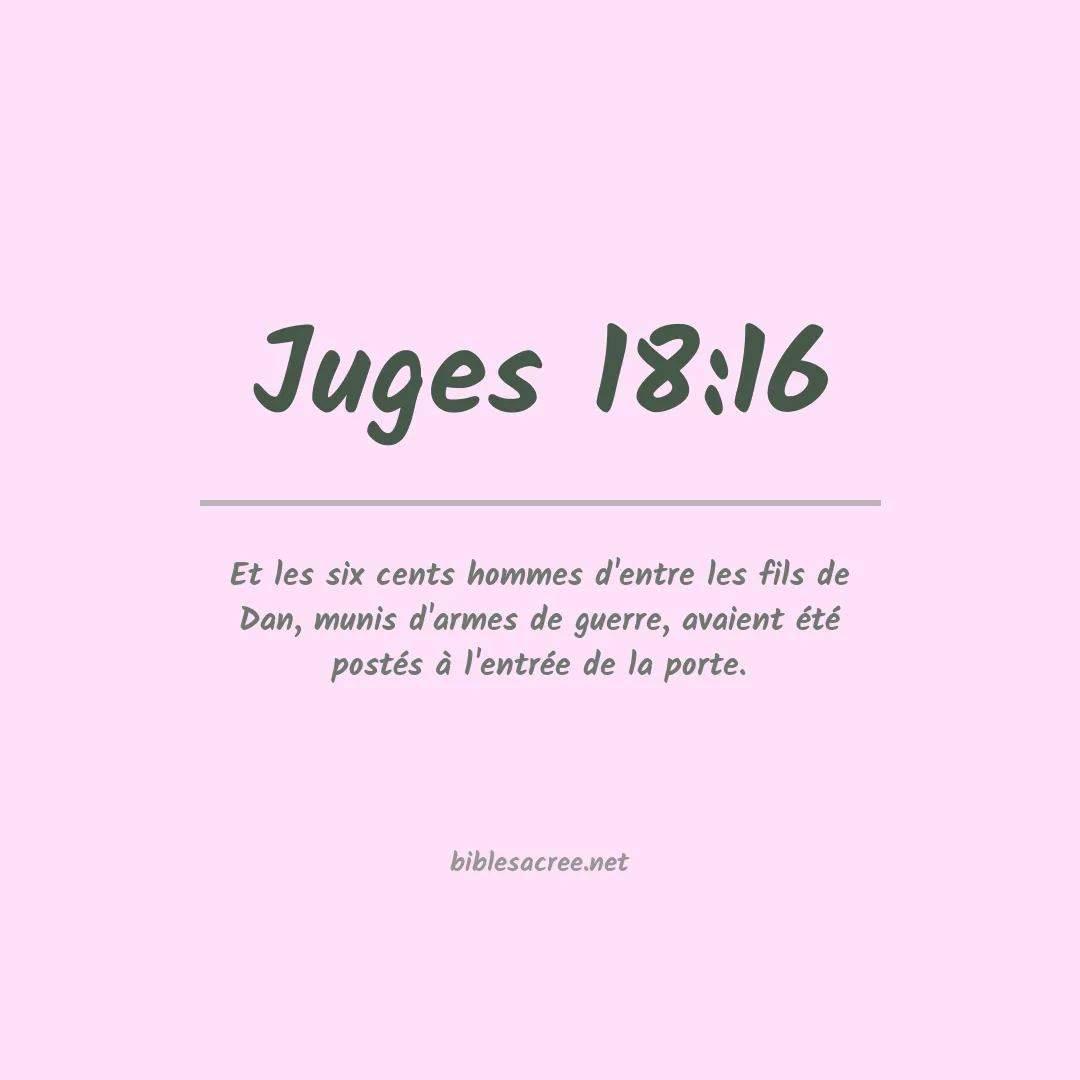 Juges - 18:16