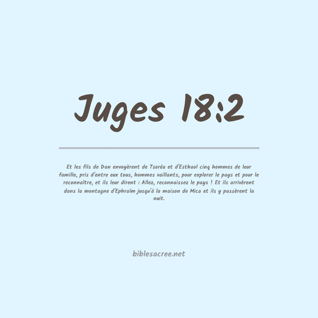 Juges - 18:2