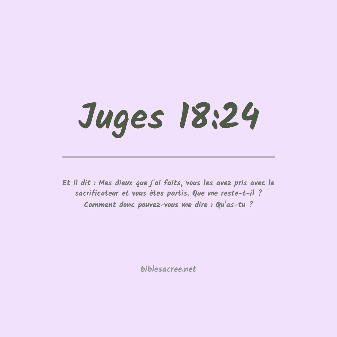 Juges - 18:24