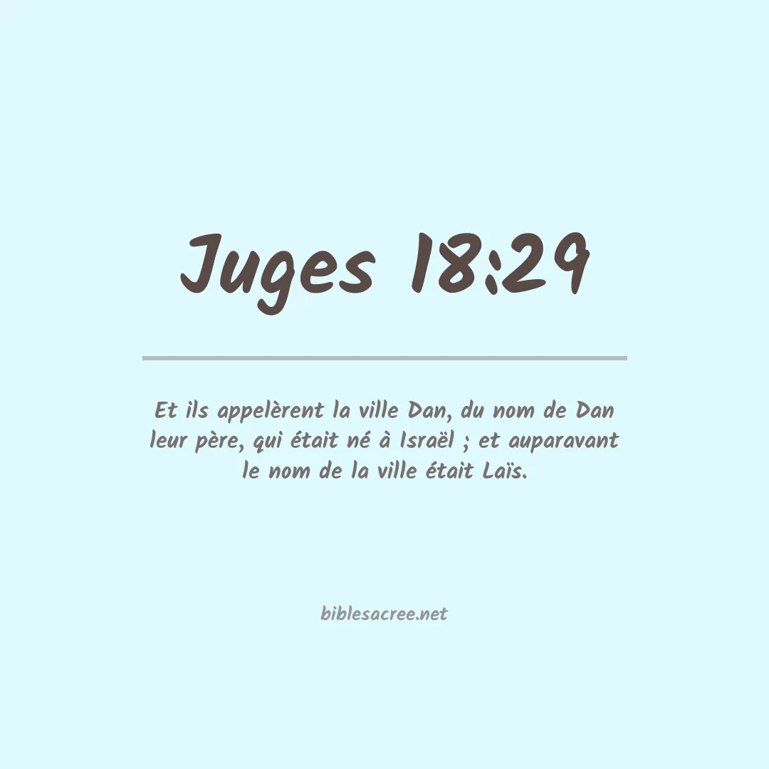 Juges - 18:29