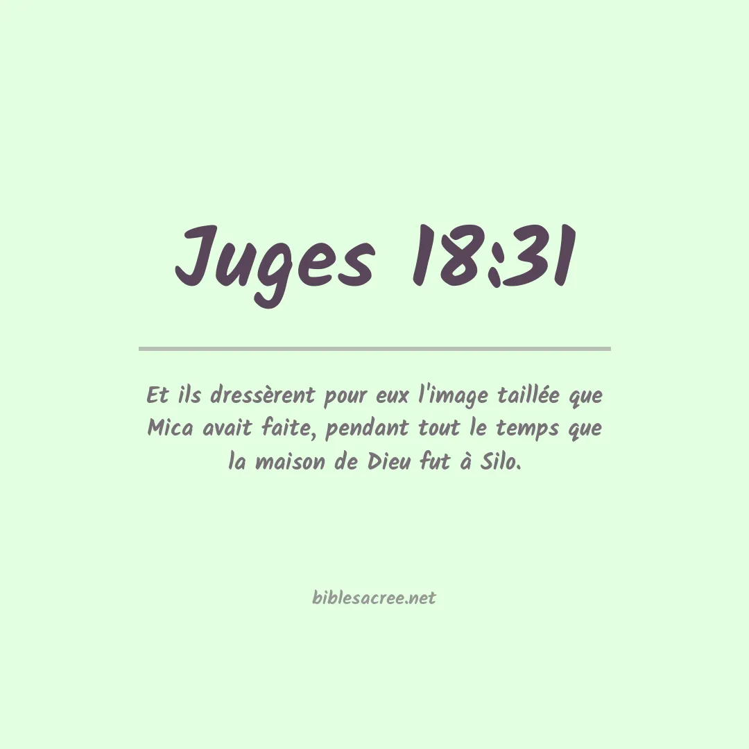 Juges - 18:31