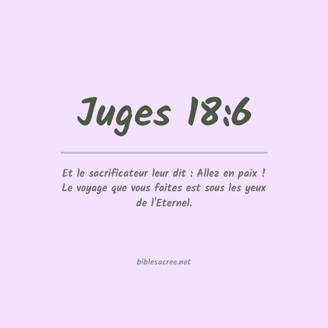 Juges - 18:6