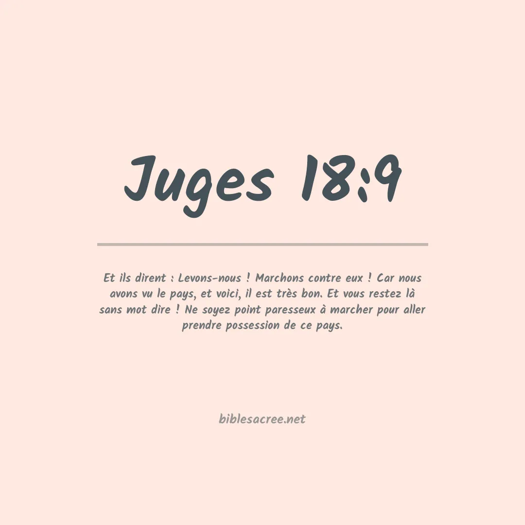 Juges - 18:9