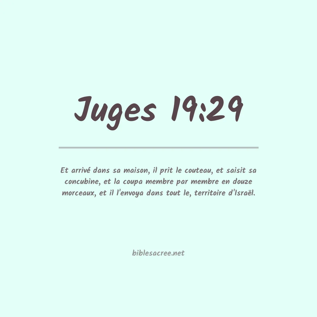 Juges - 19:29