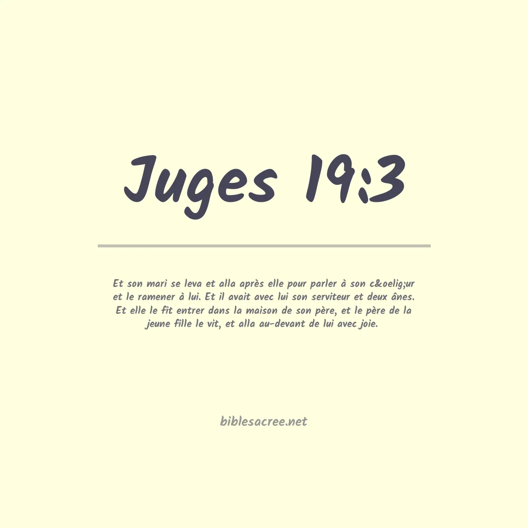 Juges - 19:3