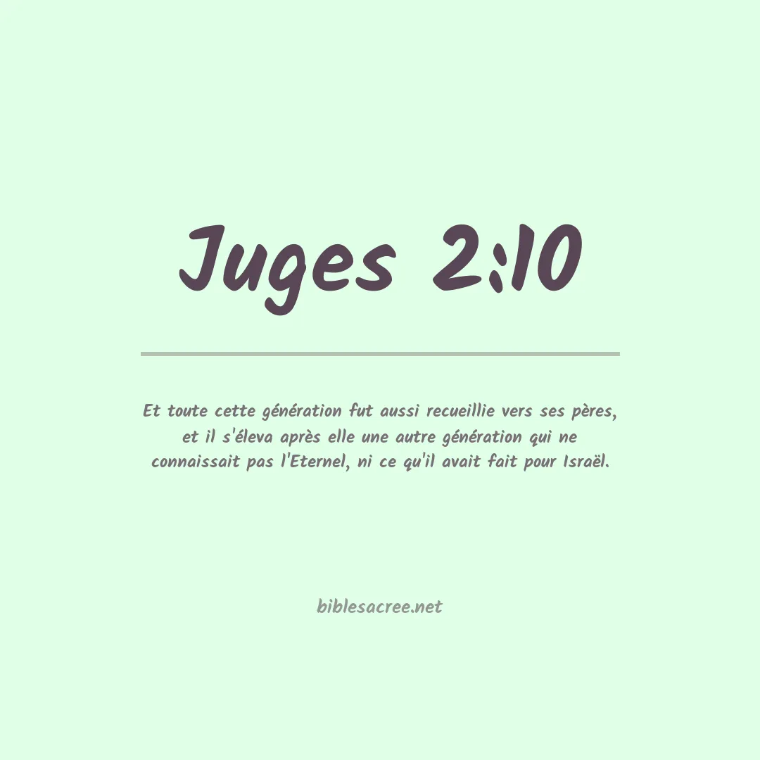 Juges - 2:10