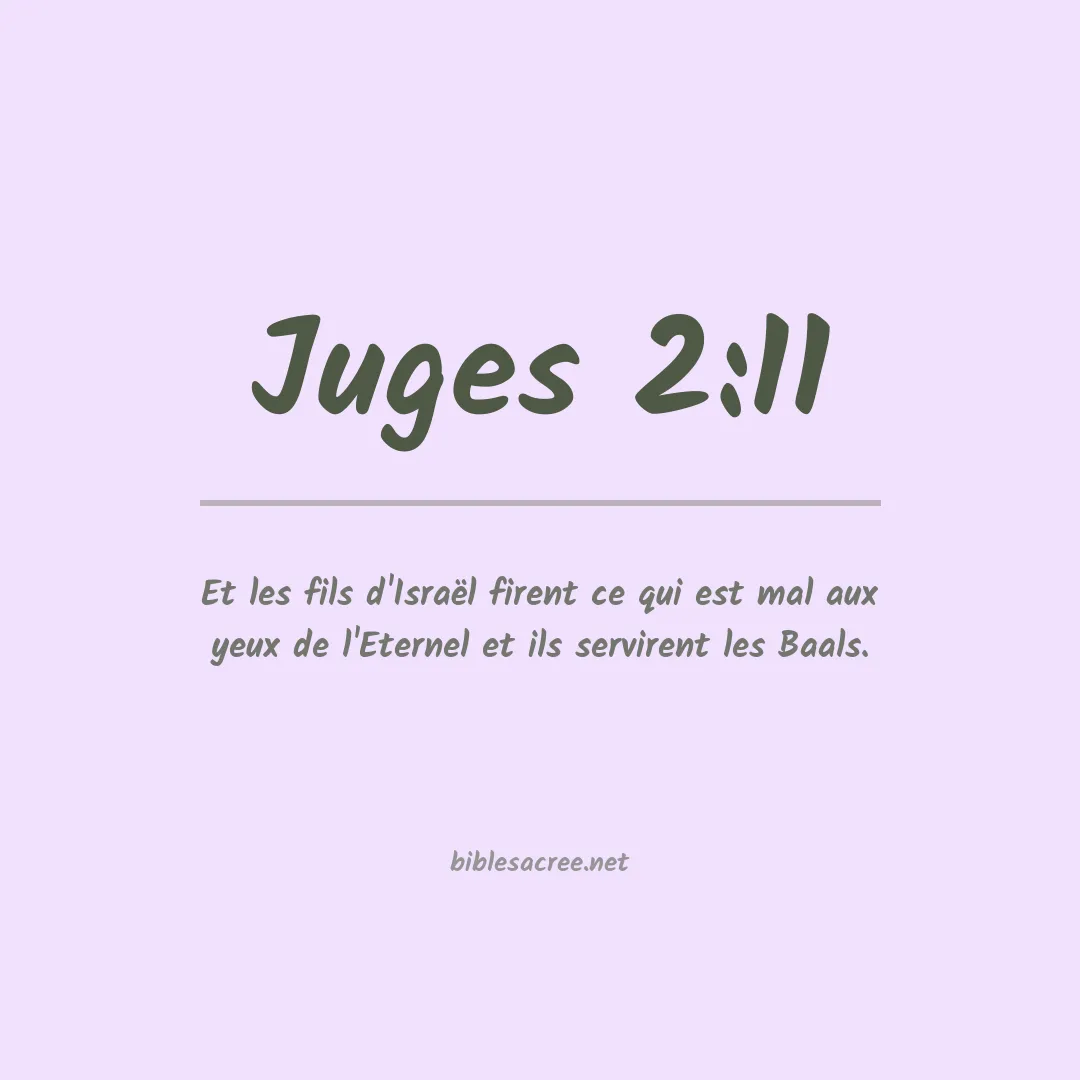 Juges - 2:11