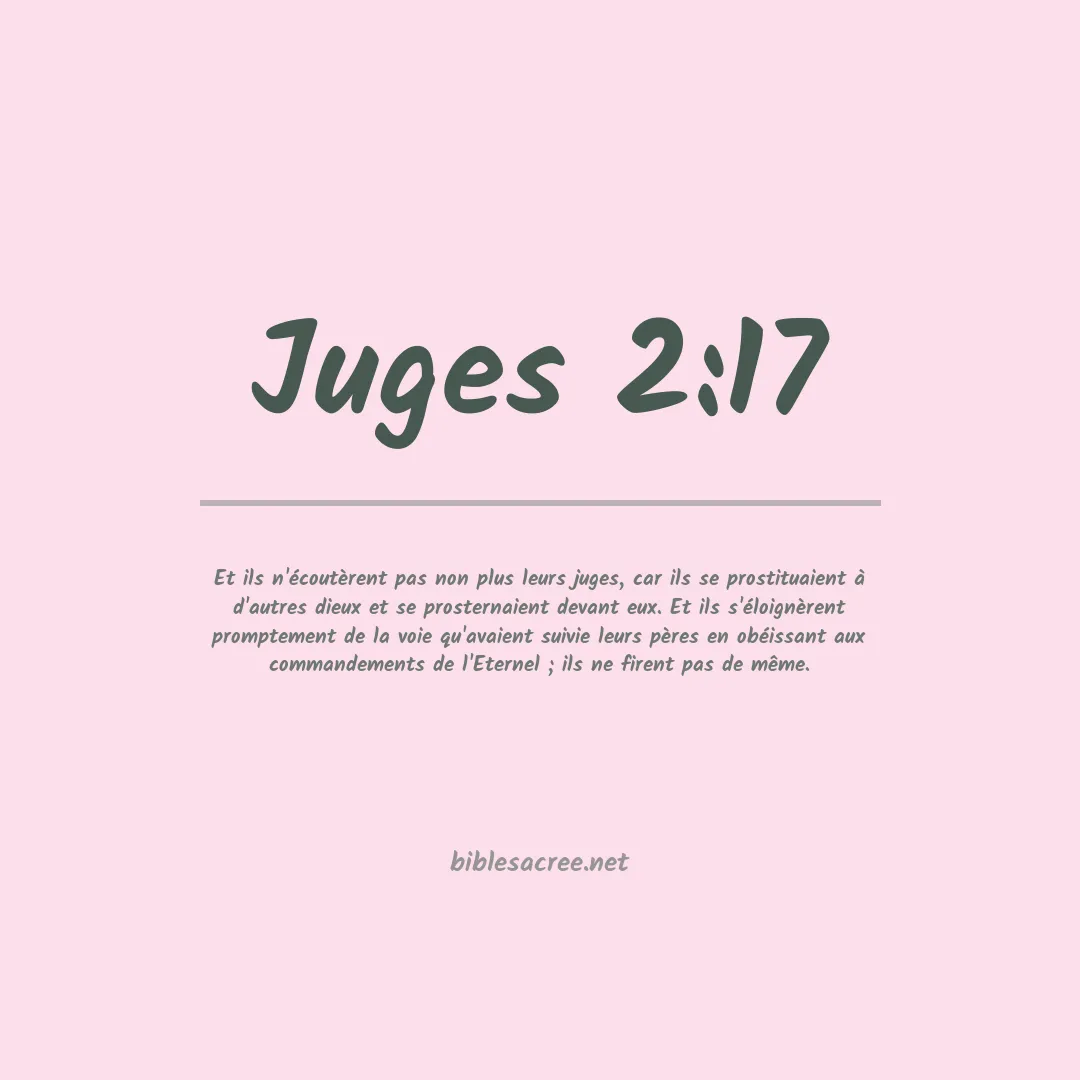 Juges - 2:17