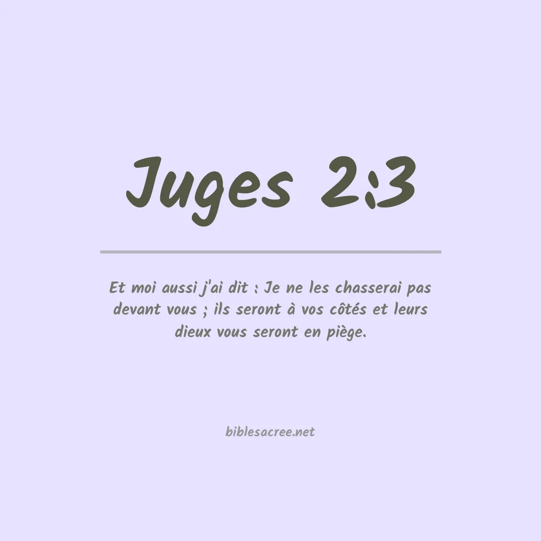 Juges - 2:3