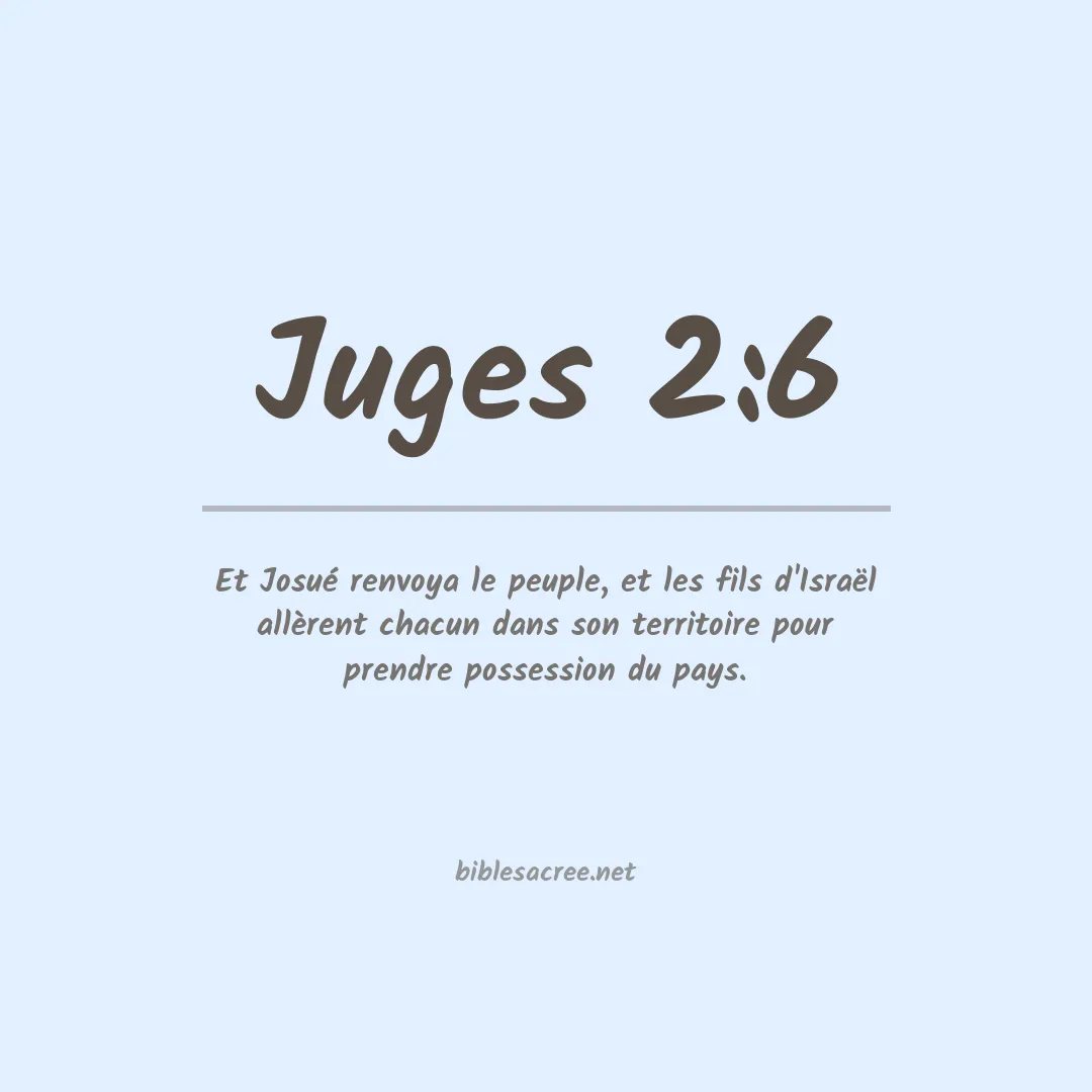 Juges - 2:6