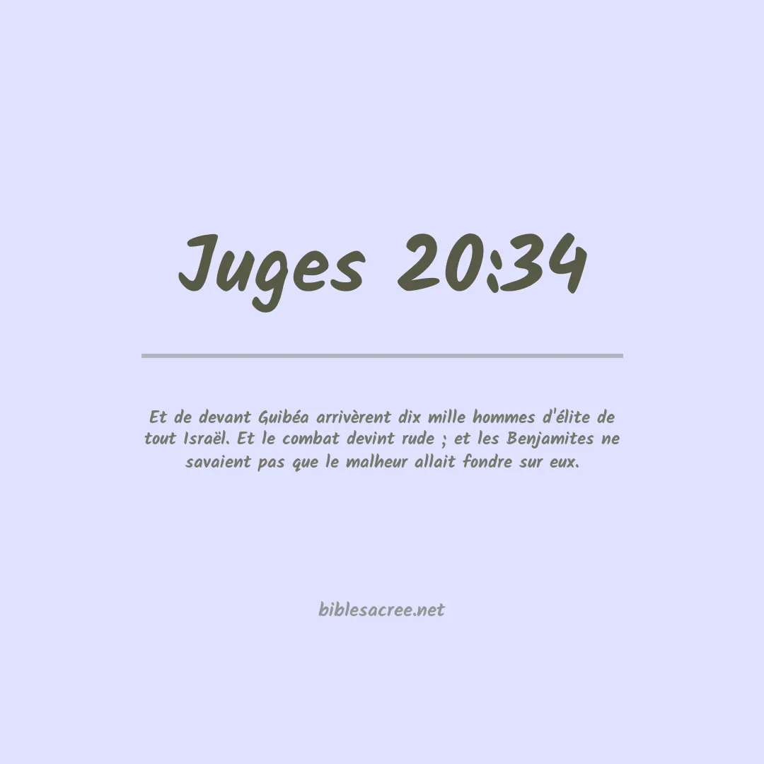 Juges - 20:34