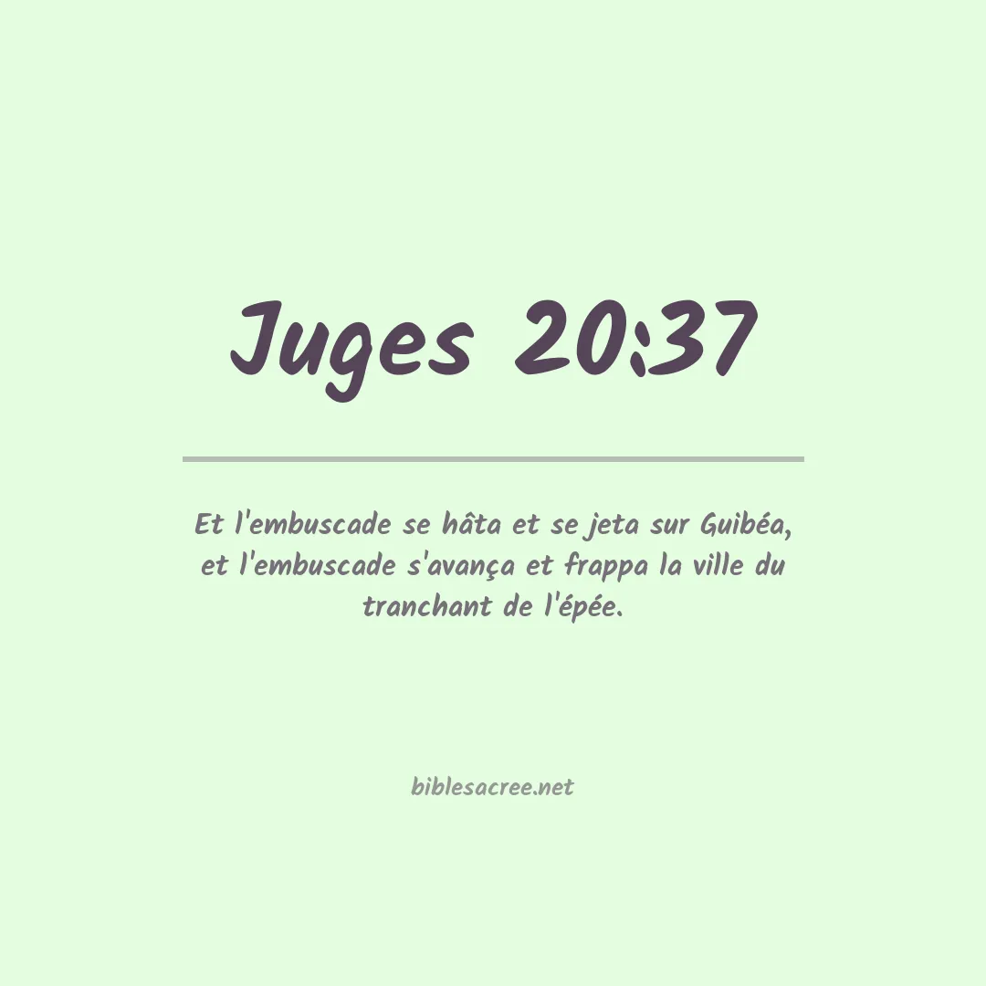 Juges - 20:37