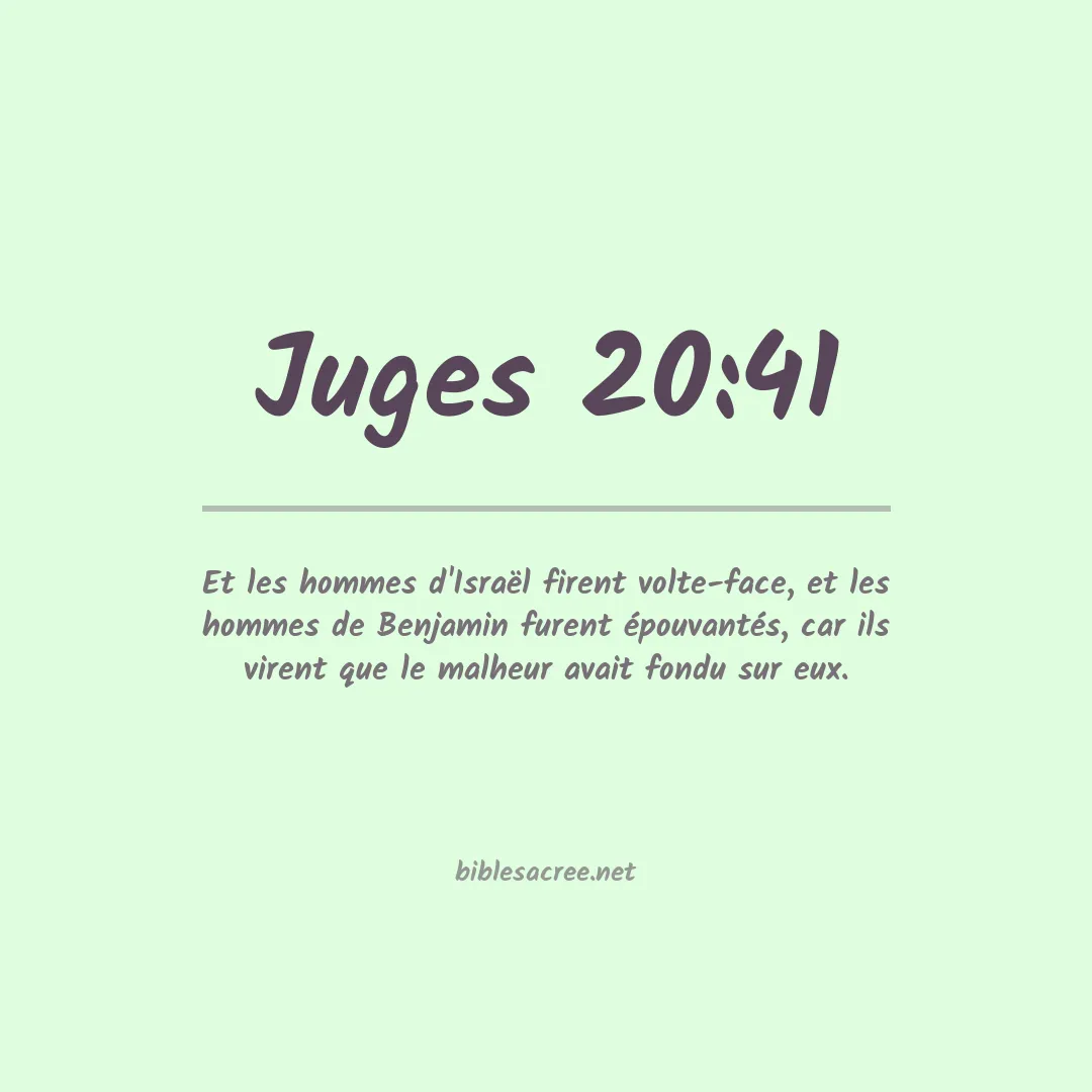 Juges - 20:41