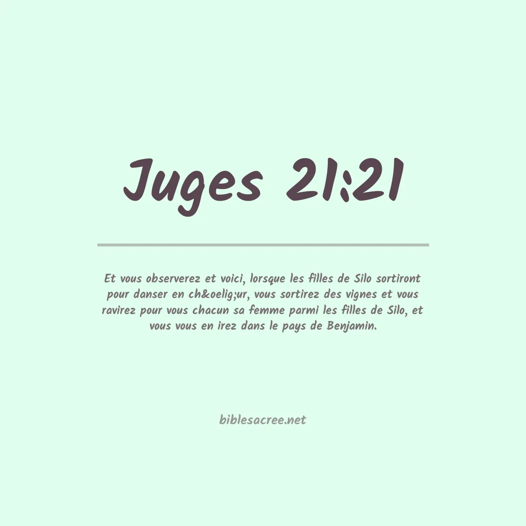 Juges - 21:21